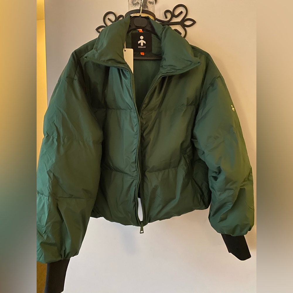 Popular Orolay Emerald Green Women's Puffer Jacket - Picture 5 of 12